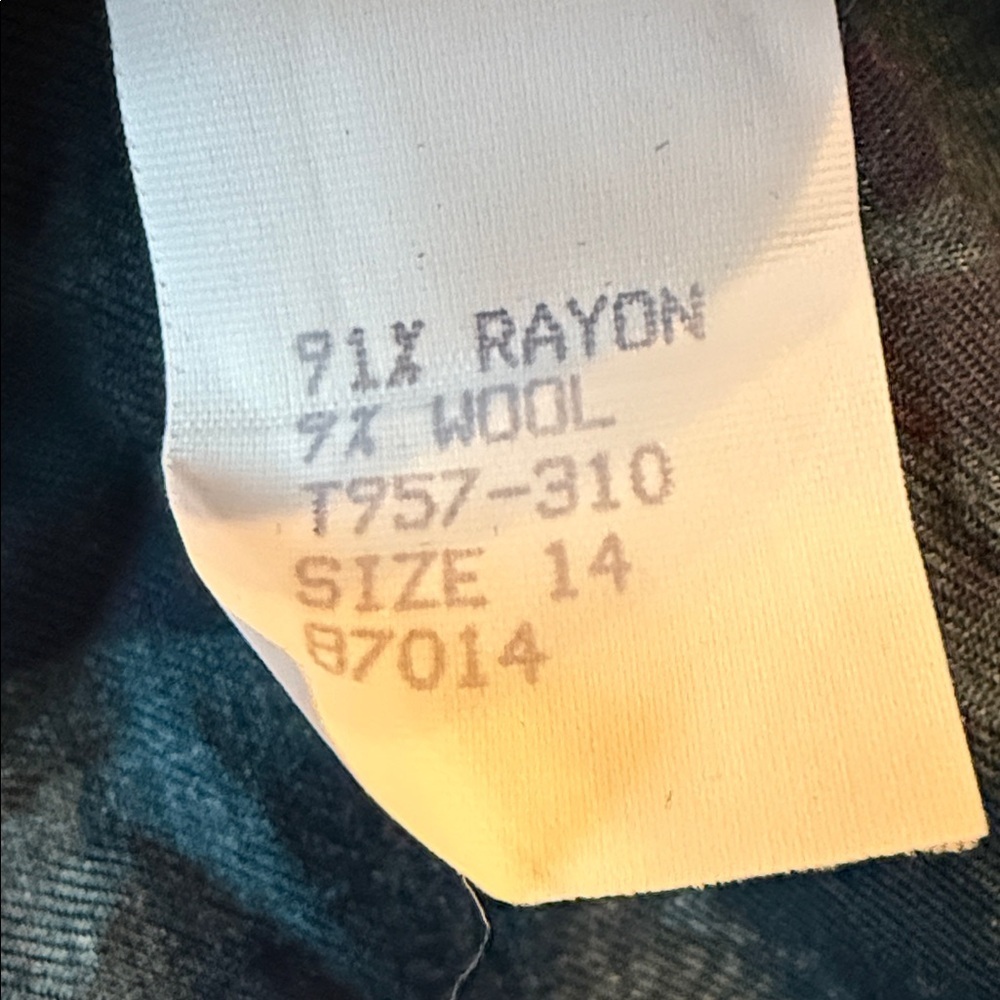 Pendleton Women's Red and Blue Patterned Blouse #… - image 8